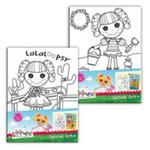 Podobrazie z nadrukiem do malowania Lalaloopsy w sklepie internetowym Booknet.net.pl