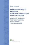 Prawa i obowiązki radnego jednostki samorządu terytorialnego w sklepie internetowym Booknet.net.pl