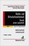 Rechts und wirtschaftsworterbuch Słownik prawa i gospodarki niemiecko-polski t.1 w sklepie internetowym Booknet.net.pl