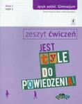 Jest tyle do powiedzenia. Klasa 1, Gimnazjum, Część 2. Język polski. Ćwiczenia w sklepie internetowym Booknet.net.pl