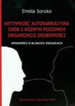 Aktywność autonarracyjna osób z różnym poziomem organizacji osobowości w sklepie internetowym Booknet.net.pl