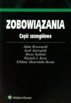 Zobowiązania Część szczegółowa w sklepie internetowym Booknet.net.pl