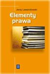 Elementy prawa - podręcznik w sklepie internetowym Booknet.net.pl