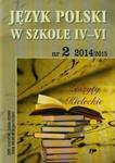 Język polski w szkole IV-VI 2 2014/2015 w sklepie internetowym Booknet.net.pl