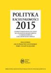 Polityka rachunkowości 2015 z komentarzem do planu kont dla jednostek budżetowych i samorządowych w sklepie internetowym Booknet.net.pl