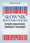 Słownik rosyjsko-polski terminów ekonomicznych, handlowych i finansowych w sklepie internetowym Booknet.net.pl