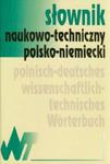 Słownik naukowo-techniczny polsko-niemiecki w sklepie internetowym Booknet.net.pl