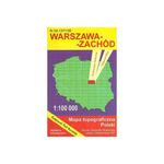 Warszawa Zachód mapa topograficzna Polski 1:100 000 w sklepie internetowym Booknet.net.pl