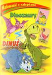 Malowanki z nalepkami Dinozaury Dinuś w sklepie internetowym Booknet.net.pl