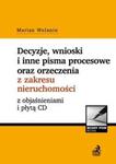 Decyzje, wnioski i inne pisma procesowe oraz orzeczenia z zakresu nieruchomości z objaśnieniami i płytą CD w sklepie internetowym Booknet.net.pl