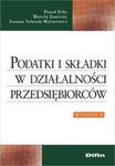 Podatki i składki w działalności przedsiębiorców w sklepie internetowym Booknet.net.pl