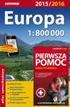 Europa atlas samochodowy 1:800 000 + pierwsza pomoc w sklepie internetowym Booknet.net.pl