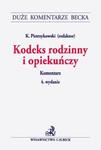 Kodeks rodzinny i opiekuńczy Komentarz w sklepie internetowym Booknet.net.pl