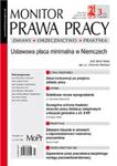 Monitor Prawa Pracy Nr 2015/03 w sklepie internetowym Booknet.net.pl