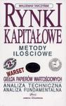 Rynki kapitałowe cz.I. Metody ilościowe w sklepie internetowym Booknet.net.pl