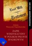 Zapis windykacyjny w polskim prawie spadkowym w sklepie internetowym Booknet.net.pl