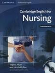 Cambridge English for Nursing Intermediate Plus Student's Book +CD w sklepie internetowym Booknet.net.pl