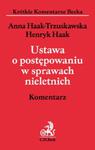 Ustawa o postępowaniu w sprawach nieletnich Komentarz w sklepie internetowym Booknet.net.pl