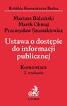 Ustawa o dostępie do informacji publicznej Komentarz w sklepie internetowym Booknet.net.pl