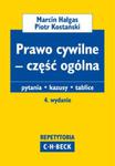 Prawo cywilne cz ogólna Pytania Kazusy Tablice w sklepie internetowym Booknet.net.pl