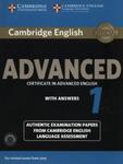 Cambridge English Advanced 1 for Revised Exam from 2015 Student's Book + CD w sklepie internetowym Booknet.net.pl
