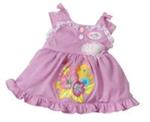 Ubranko dla lalki Baby born Dress & Romper Fioletowa sukienka w sklepie internetowym Booknet.net.pl