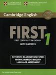 Cambridge English First 1 for Revised Exam from 2015 Student's Book with Answers w sklepie internetowym Booknet.net.pl