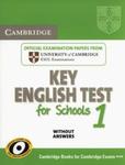 Cambridge Key English Test for Schools 1 Student's Book w sklepie internetowym Booknet.net.pl