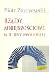 Rządy mniejszościowe w III Rzeczypospolitej w sklepie internetowym Booknet.net.pl