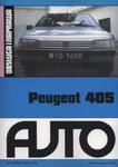 Peugeot 405 Obsługa i naprawa w sklepie internetowym Booknet.net.pl