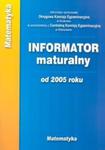 Informator maturalny - matematyka (format A4) w sklepie internetowym Booknet.net.pl