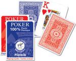 Karty do gry Piatnik 1 talia, Plastik Poker Opti w sklepie internetowym Booknet.net.pl