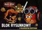 Blok rysunkowy A4 Angry Birds z kolorowymi kartkami 16 kartek w sklepie internetowym Booknet.net.pl