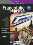 FRANCOFOLIE EXPRESS 1 Język francuski Podręcznik z płytą CD edycja 2015 w sklepie internetowym Booknet.net.pl