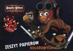 Zeszyt papierów kolorowych A4 Angry Birds Star Wars 10 kartek w sklepie internetowym Booknet.net.pl