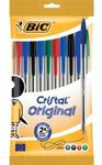 Długopis Cristal Original mix kolorów 10 sztuk w sklepie internetowym Booknet.net.pl