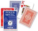 Karty do gry Piatnik Poker 1 talia duże indeksy w sklepie internetowym Booknet.net.pl