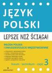 Lepsze niż ściąga Język polski Liceum i technikum Część 3 w sklepie internetowym Booknet.net.pl