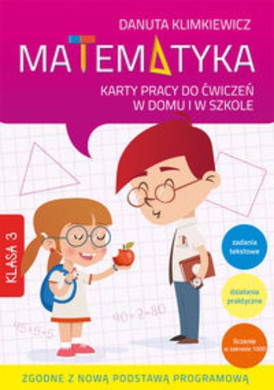Karty Pracy Matematyka Klasa 3 karty pracy matematyki klasa 3 w Booknet.net.pl - najtańsze sklepy