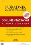 Dokumentacja VAT po zmianach od 1 lipca 2015 r w sklepie internetowym Booknet.net.pl