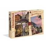 Puzzle 3x1000 Romantyczna Italia w sklepie internetowym Booknet.net.pl