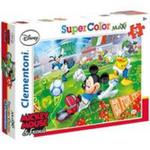 Puzzle SuperColor Maxi 24 Mickey Sport w sklepie internetowym Booknet.net.pl