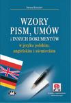 Wzory pism, umów i innych dokumentów w języku polskim, angielskim i niemieckim w sklepie internetowym Booknet.net.pl