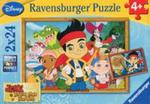 Puzzle Disney Jake i poszukiwanie skarbów 2x24 w sklepie internetowym Booknet.net.pl