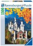 Puzzle Zamek Neuschwanstein 1500 w sklepie internetowym Booknet.net.pl