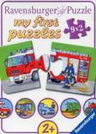 Puzzle Moje pierwsze puzzle Pojazdy ratownicze 9x2 w sklepie internetowym Booknet.net.pl