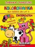 Kolorowanka dla dzieci od lat 3 Zwierzątka w sklepie internetowym Booknet.net.pl