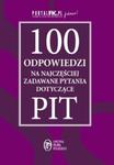 100 odpowiedzi na najczęściej zadawane pytania dotyczące PIT w sklepie internetowym Booknet.net.pl