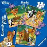 Puzzle Disney Bambi 3w1 w sklepie internetowym Booknet.net.pl