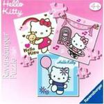 Puzzle Hello Kitty 3w1 w sklepie internetowym Booknet.net.pl